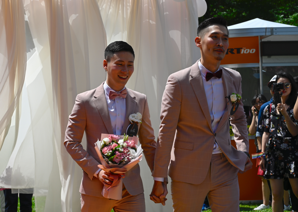2019: Taiwan passes same-sex marriage